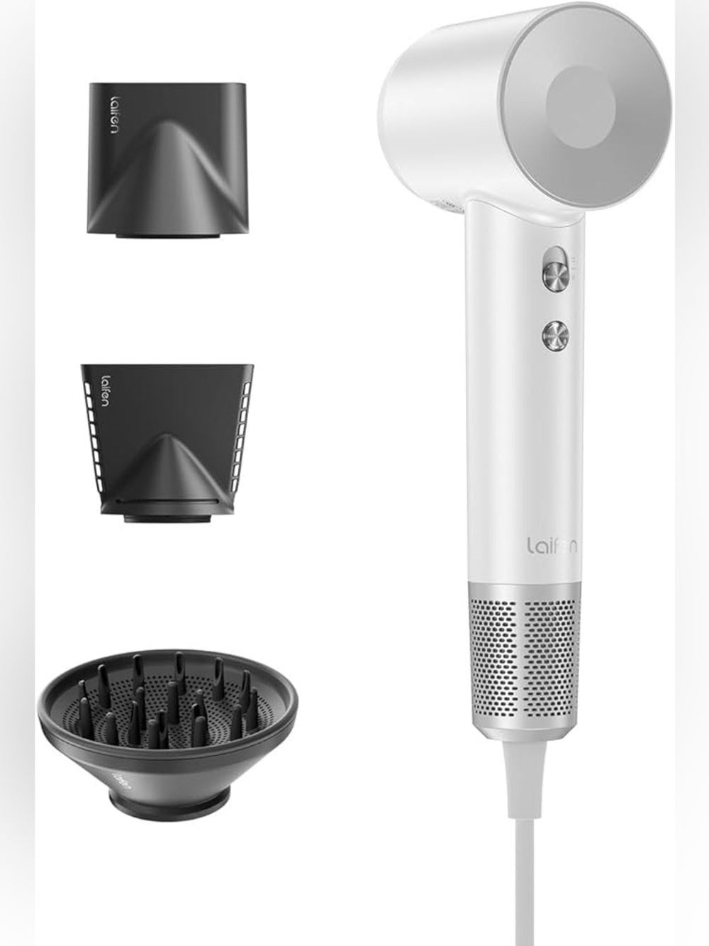 Laifen Swift Special LF03 High Speed Ionic Hair Dryer White Like New Box